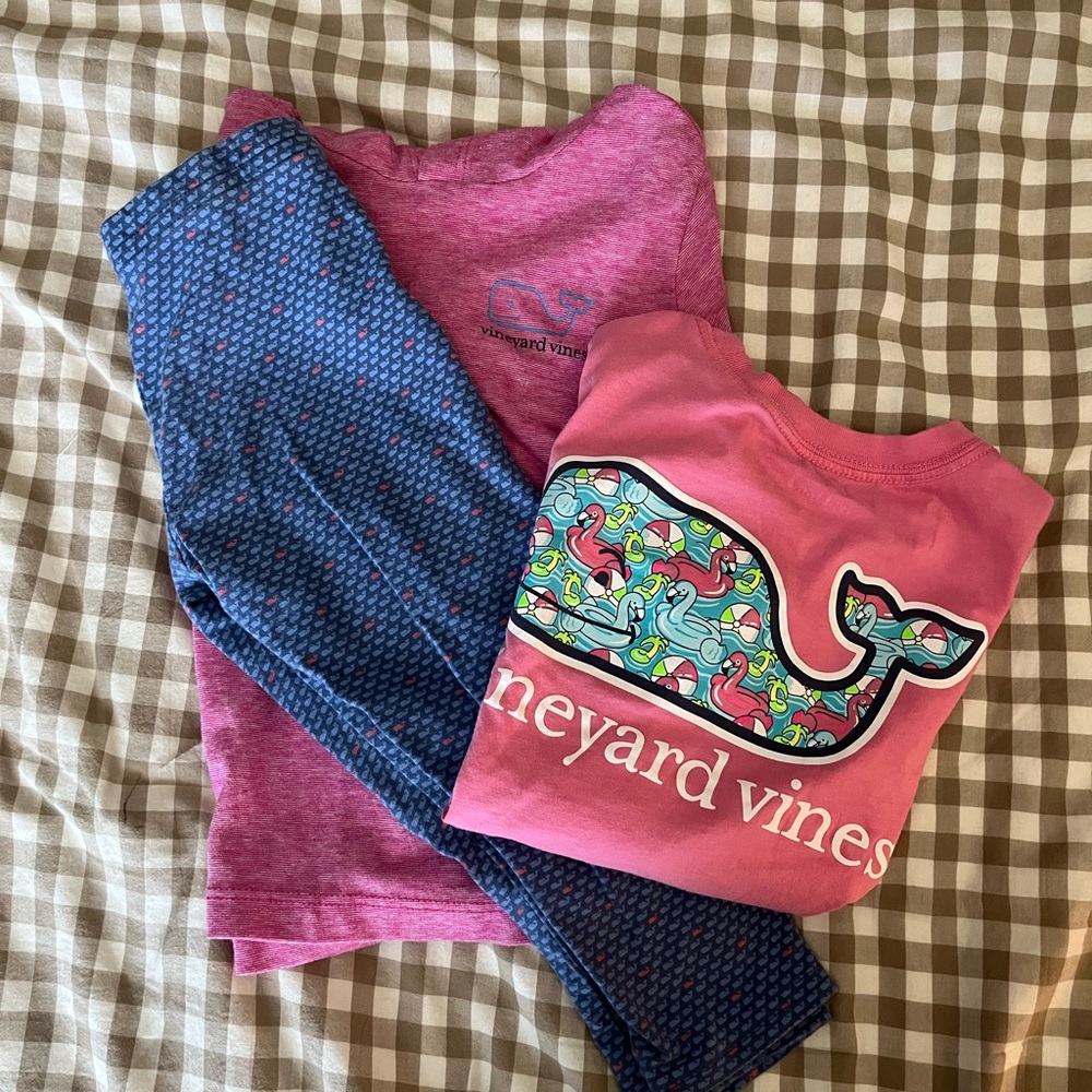 Vineyard Vines Pink and Blue set